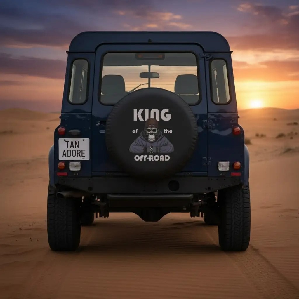 King Of The Offroad Spare Wheel Tire Cover